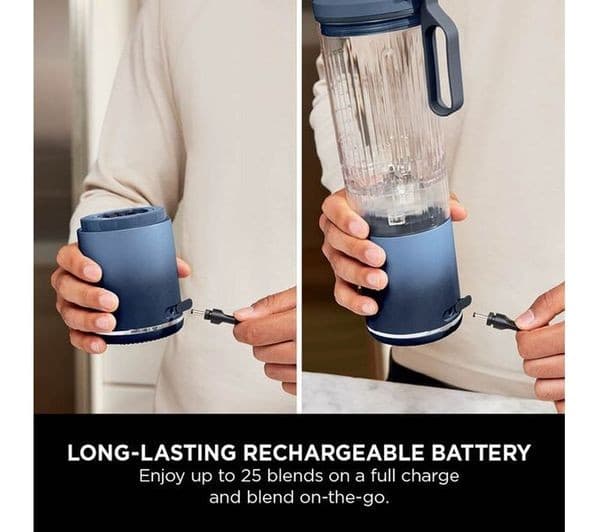 Ninja Blast Max BC251UKNV Cordless Blender - Navy - Image 3