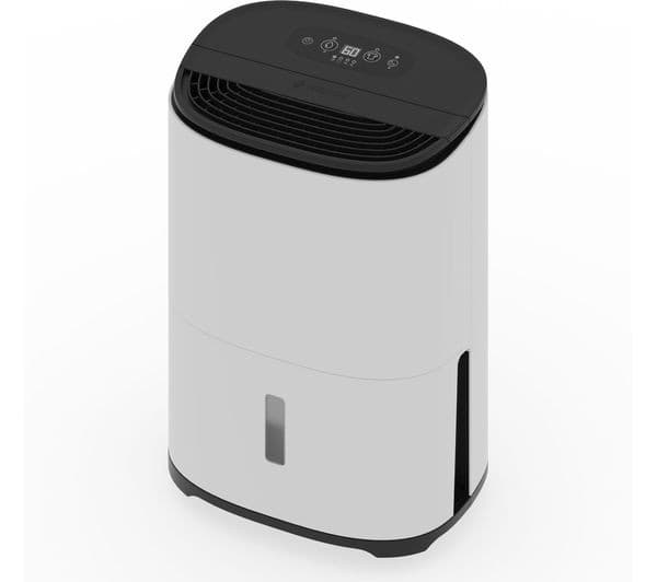 MEACO MeacoDry Arete One 12L Dehumidifier & Air Purifier - White & Black - Image 1