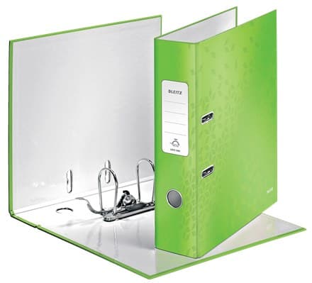 Leitz Lever Arch File 180° WOW POB/Laminated A4/80mm - Image 3