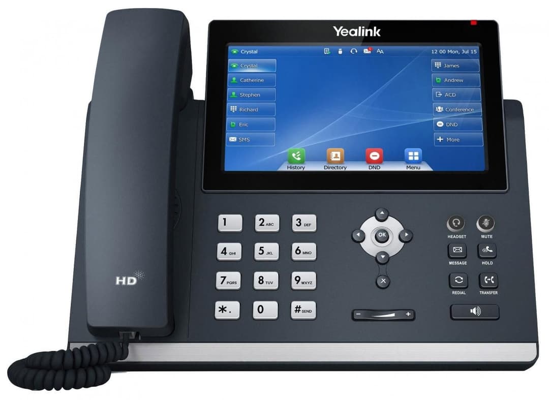 SIP-T48U IP phone Grey LED - Image 1