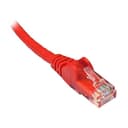 1 mtr Scan rot CAT 5e Snagless geformte Patch führen thumbnail 1