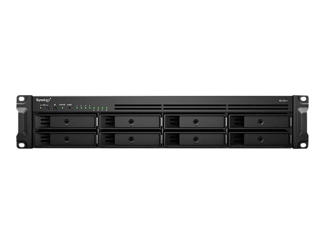 Synology RackStation RS1221+ 8-Bay 2U Rackmount NAS Server - Diskless, AMD Ryzen V1500B, 4GB DDR4 ECC - Image 2