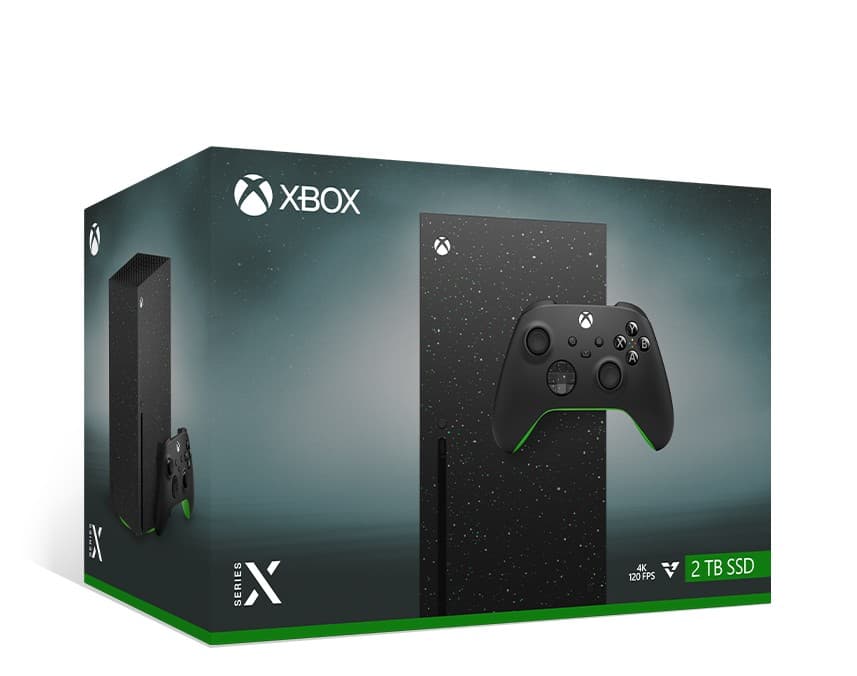 Microsoft Xbox Series X 2TB Galaxy Special Edition Console - Black