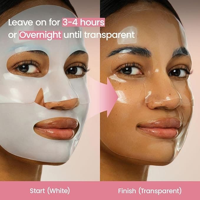 BIODANCE Bio-Collagen Real Deep Face Mask 4 Pack Hydrogel Overnight Mask - Image 4