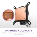 NZXT Kraken Plus 360mm ARGB  Intel/AMD AIO CPU Liquid Cooler w/ 1.54" LCD - White thumbnail 8