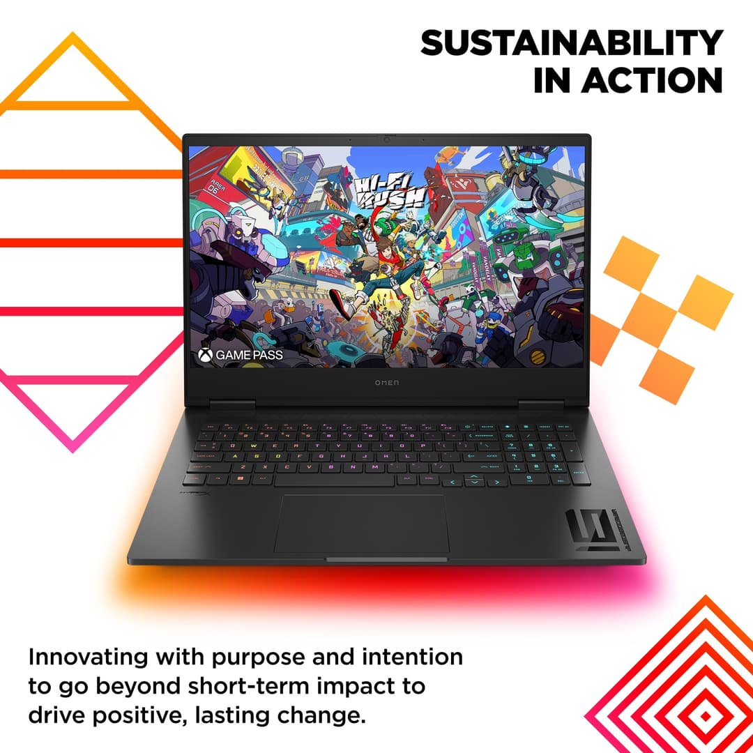 Omen by HP 16-wf1005na Intel Core i5-14500HX 16GB RAM 512GB SSD RTX 4050 16.1" Full HD IPS 165 Hz Windows 11 Home Gaming Laptop - Image 3