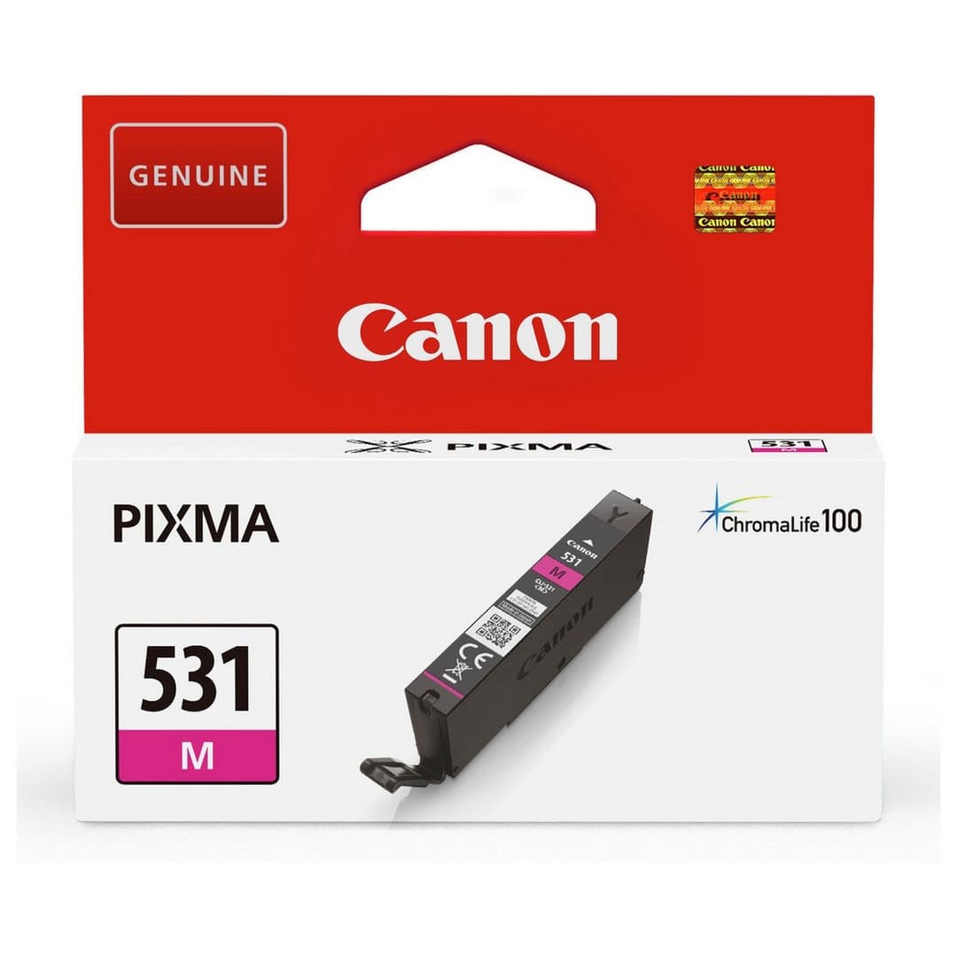 Canon CLI-531 Ink Cartridge - Magenta - Image 1