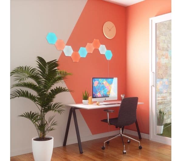 Nanoleaf Shapes Hexagons Smart Light Panels Starter Kit - 9 Panels - Image 2