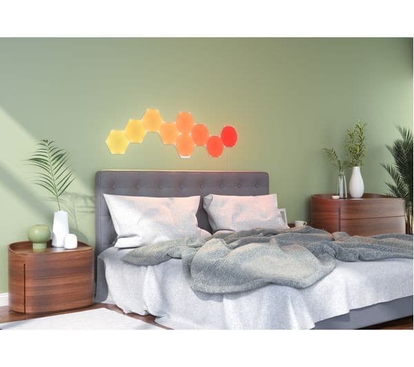 Nanoleaf Shapes Hexagons Smart Light Panels Starter Kit - 9 Panels - Image 7