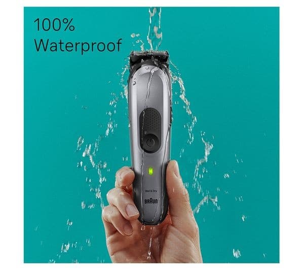BRAUN 11-in-1 MGK7440 Wet & Dry All-in-one Trimmer Kit - Grey - Image 8