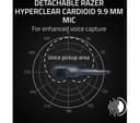 Razer BlackShark V3 X HyperSpeed Wireless Gaming Headset, Black - PlayStation Edition thumbnail 3