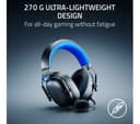 Razer BlackShark V3 X HyperSpeed Wireless Gaming Headset, Black - PlayStation Edition thumbnail 6