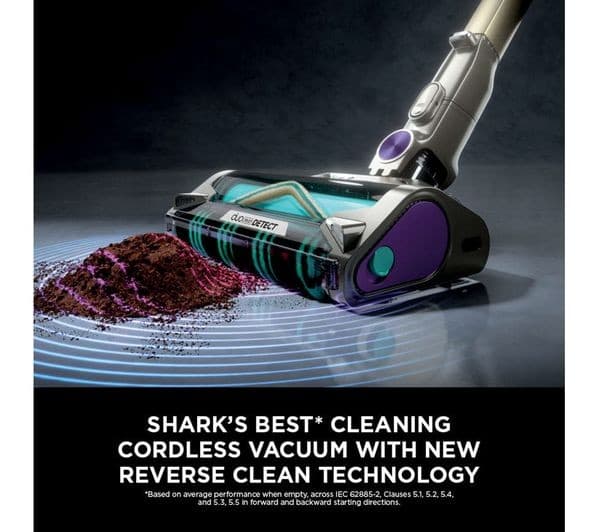 Shark PowerDetect Clean & Empty IP3251UKT Pet Cordless Vacuum Cleaner White/Java Grey - Image 3