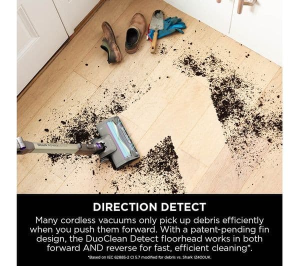 Shark PowerDetect Clean & Empty IP3251UKT Pet Cordless Vacuum Cleaner White/Java Grey - Image 8