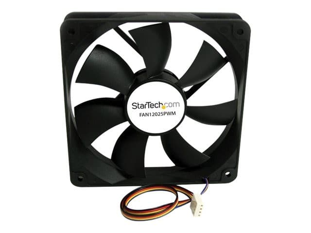 StarTech 120mm PWM Case Fan Black - Image 1