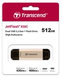 512GB Transcend JetFlash 930C 2-In-1 USB3.2 Flash Drive thumbnail 6