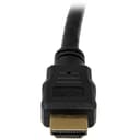 StarTech.com 5m (16.4ft) HDMI Cable - 4K High Speed HDMI Cable with Ethernet - UHD 4K 30Hz Video - HDMI 1.4 Cable - Ultra HD HDMI Monitors, Projectors, TVs & Displays - Black HDMI Cord - M/M thumbnail 3