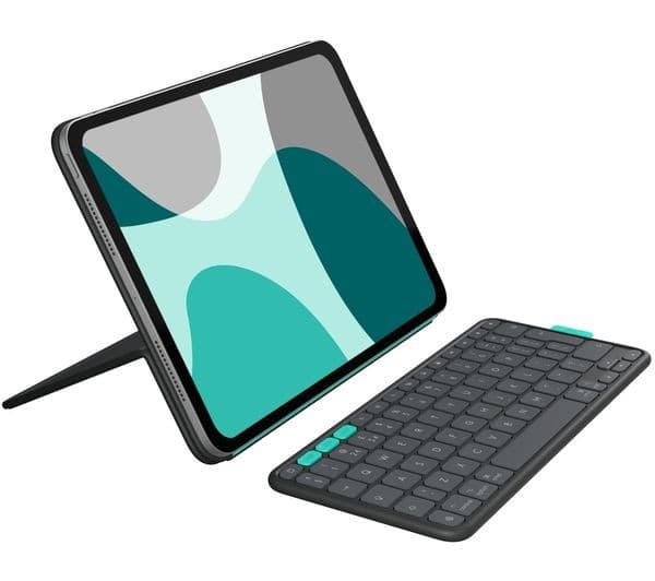 Logitech iPad Pro 11 Air 11 Keyboard Grey - Image 1