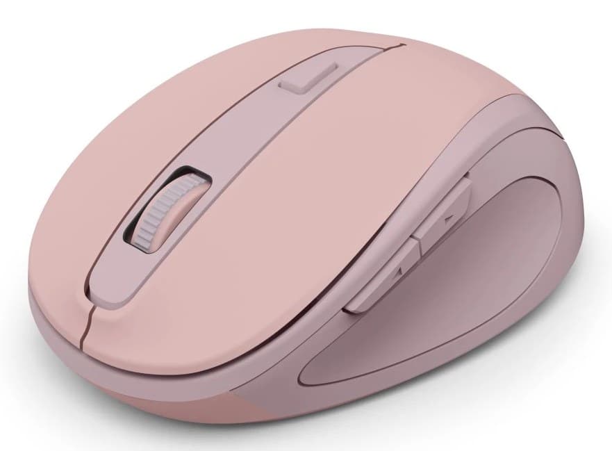 Hama WM-400 Office Mouse, Right-hand, RF Wireless, Optical, 1600 DPI - Pink - Image 2
