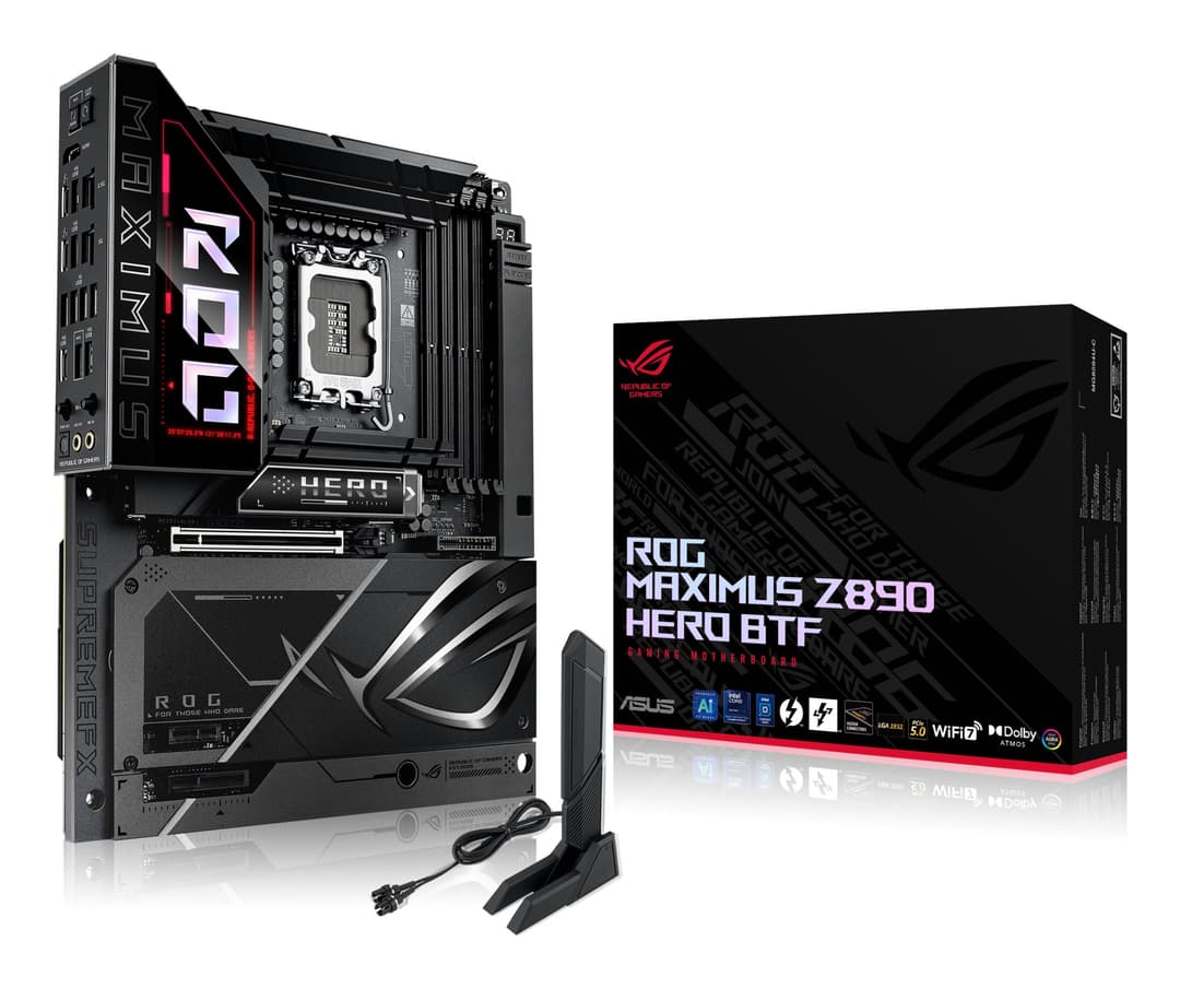 ASUS ROG MAXIMUS Z890 HERO BTF Intel Z890 LGA 1851 (Socket V1) ATX - Image 1