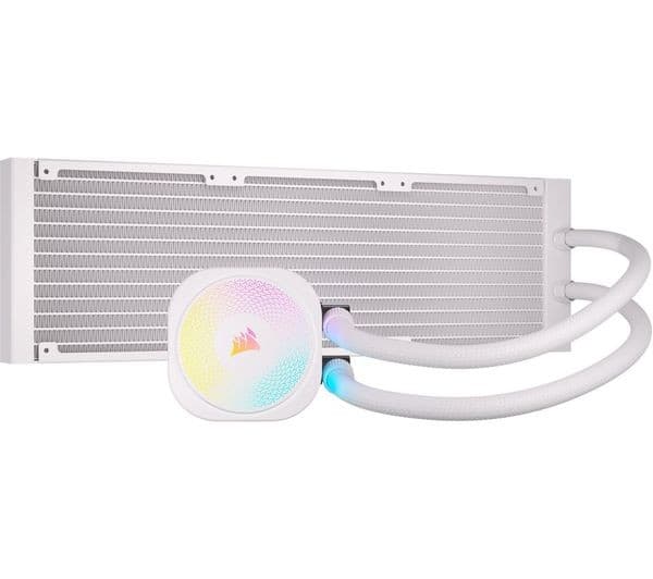 CORSAIR iCUE LINK TITAN 360 RX RGB 360 mm Liquid CPU Cooler - RGB LED, White - Image 4