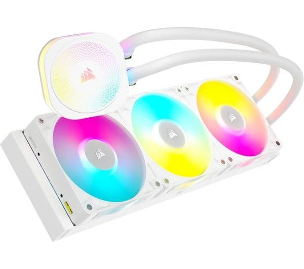 CORSAIR iCUE LINK TITAN 360 RX RGB 360 mm Liquid CPU Cooler - RGB LED, White - Image 5