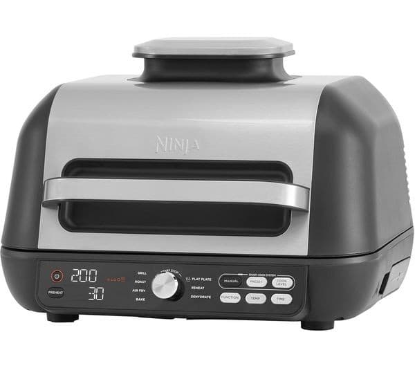 Ninja Foodi Max Pro AG651UK 7-in-1 Health Grill & Air Fryer - Black - Image 1
