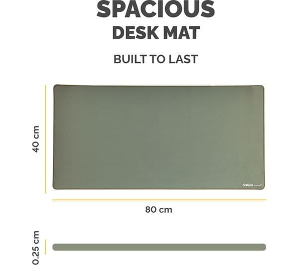 Fellowes Breyta Desk Mat 800 x 400mm - Sage - Image 4