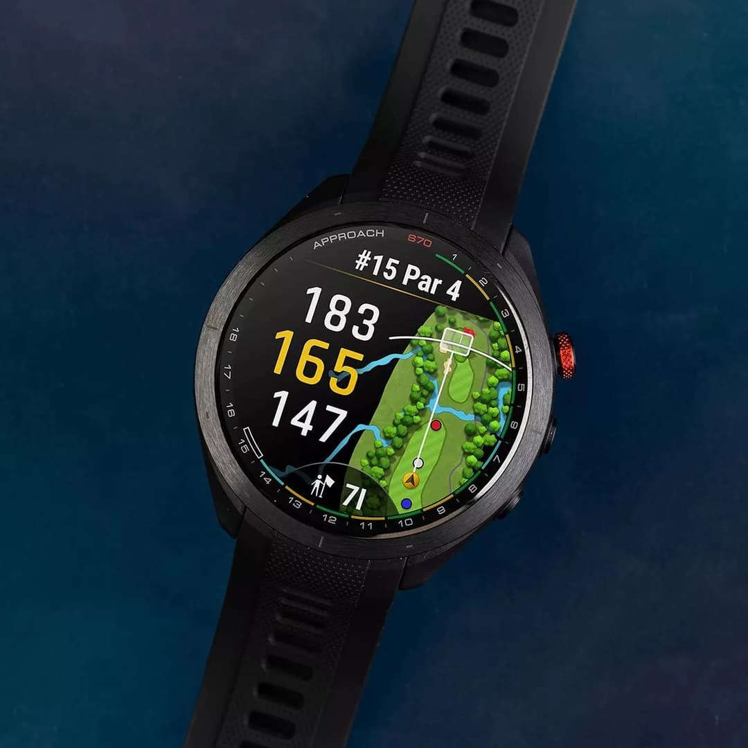 Garmin Approach S70 47mm GPS Golf Smartwatch 010-02746-52 - Black - Image 2