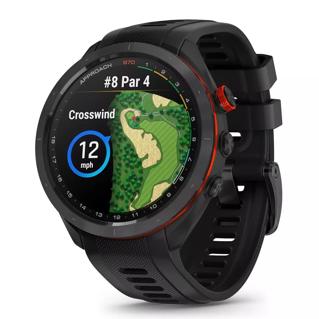 Garmin Approach S70 47mm GPS Golf Smartwatch 010-02746-52 - Black - Image 3