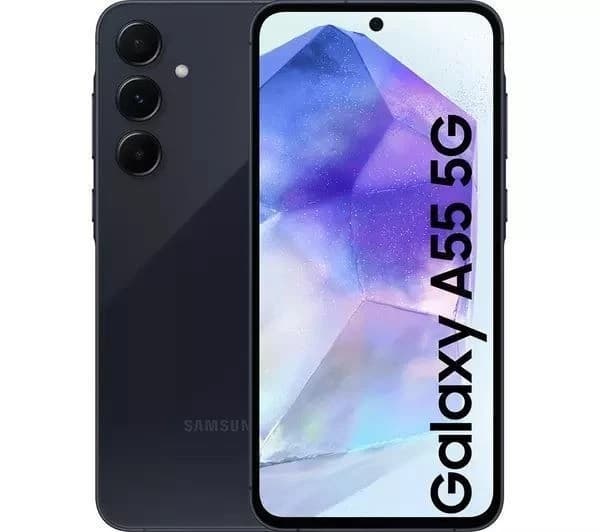 Samsung Galaxy A55 5G 256GB 8GB RAM Smartphone - Awesome Navy - Image 1