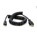 Atomos 19.68 /50cm Coiled Mini HDMI to Full Size HDMI Cable for Ninja Star Recorder thumbnail 4