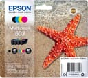 EPSON 603 Starfish Cyan, Magenta, Yellow & Black Ink Cartridges - Multipack thumbnail 1