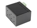 StarTech.com Industrial Fiber to Ethernet Media Converter, 100Mbps SFP to RJ45/Cat6, Singlemode/Multimode Optical Fiber to Copper Network, 12-56V DC, IP-30/ -40 to +75C, Fiber to Ethernet - SFP to RJ45 Converter (IMC100MSFP) - fibre media converter - 10Mb thumbnail 3