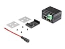 StarTech.com Industrial Fiber to Ethernet Media Converter, 100Mbps SFP to RJ45/Cat6, Singlemode/Multimode Optical Fiber to Copper Network, 12-56V DC, IP-30/ -40 to +75C, Fiber to Ethernet - SFP to RJ45 Converter (IMC100MSFP) - fibre media converter - 10Mb thumbnail 4