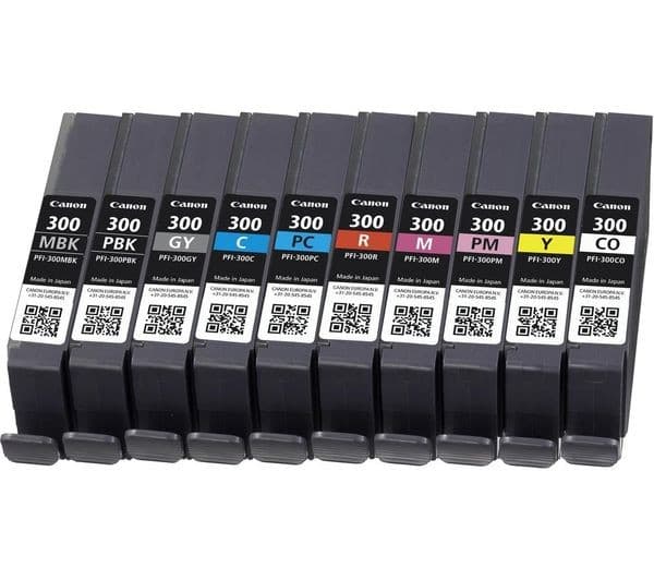 Canon PFI-300 R - red - original - ink tank - Image 2