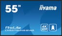 iiyama LH5575UHS-B1AG Signage Display Digital signage flat panel 138.7 cm (54.6") LCD Wi-Fi 500 cd/m² 4K Ultra HD Black Built-in processor Android 11 24/7 thumbnail 2