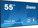 iiyama LH5575UHS-B1AG Signage Display Digital signage flat panel 138.7 cm (54.6") LCD Wi-Fi 500 cd/m² 4K Ultra HD Black Built-in processor Android 11 24/7 thumbnail 4