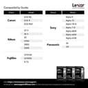 Lexar Professional 1667x 64GB SDXC UHS-II Memory Card - Black thumbnail 5