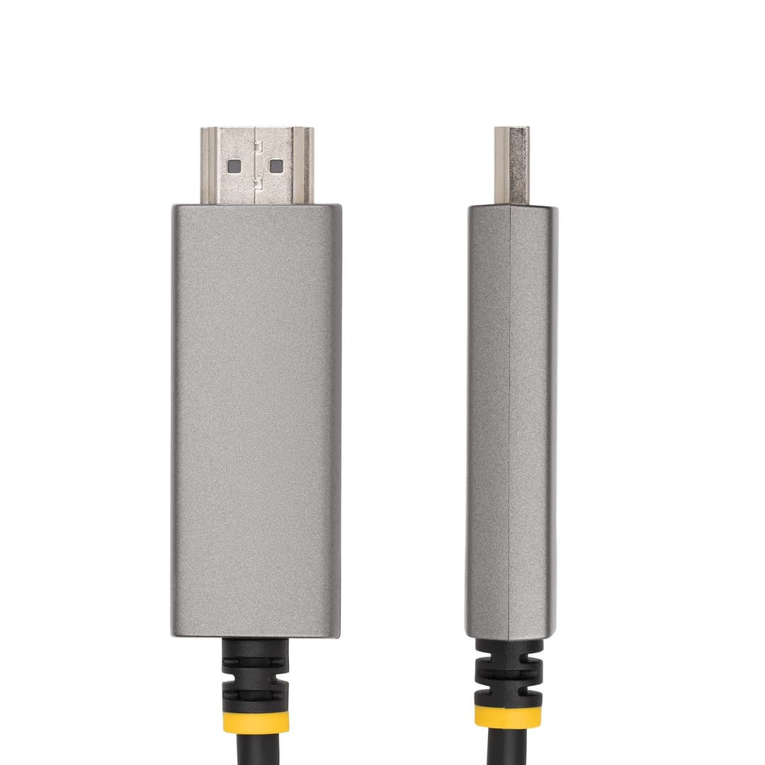 StarTech.com USB-C to HDMI 2.1 Adapter Cable, 8K 60Hz, 4K 144Hz, HDR10, DP Alt Mode/USB4/Thunderbolt 3/4 Compatible - 3m (10ft) - Image 2