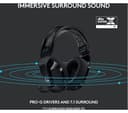 Logitech G733 Lightspeed Headphones Black thumbnail 2