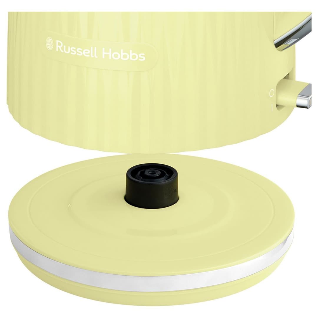 Russell Hobbs 27363BU Eden Kettle & Toaster - Lemon Yellow - Image 4