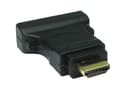 CablesDirect CDL-DV005 - DVI-D SINGLE LINK F - HDMI M BLACK ADAPTOR - GOLD - B/Q 200 thumbnail 1