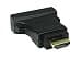 CablesDirect CDL-DV005 - DVI-D SINGLE LINK F - HDMI M BLACK ADAPTOR - GOLD - B/Q 200 thumbnail 3