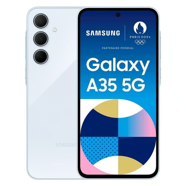 Samsung Galaxy A35 5G 256GB 8GB RAM Ice Blue - Image 3