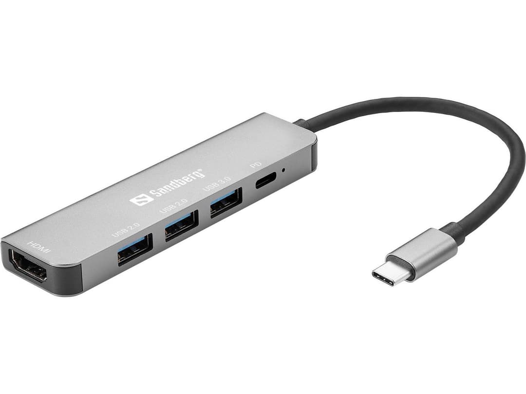 USB-C Dock HDMI+3xUSB+PD 100W - Image 1