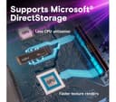 Crucial T500 M.2 2280 PCIe Gen4 NVMe SSD 2TB thumbnail 2