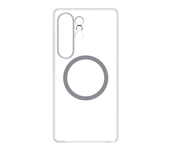 SAMSUNG Galaxy S25 Ultra Magnetic Case - Clear - Image 1