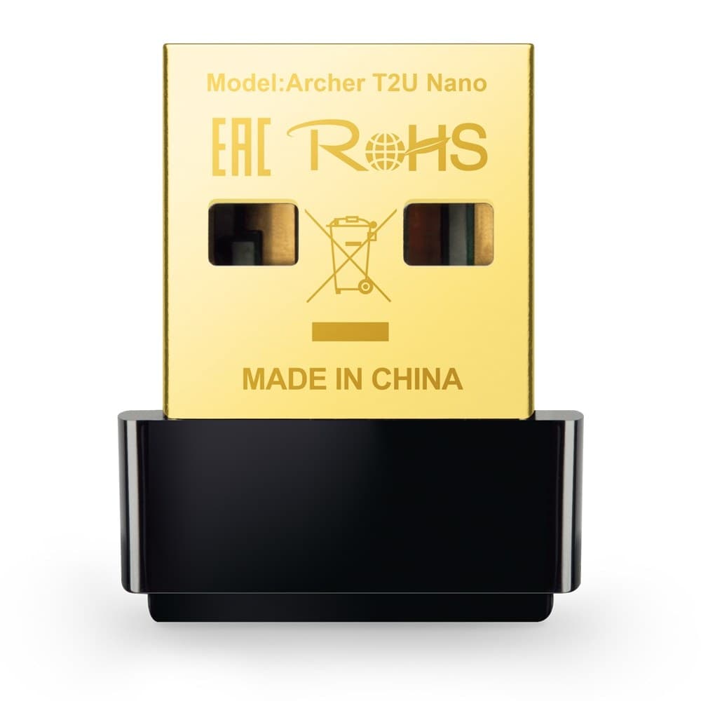 TP-Link Archer T2U Nano AC600 Nano Wireless USB Wi-Fi Adapter - Image 1