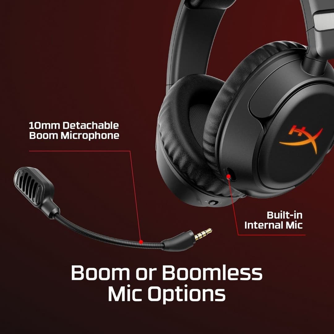 HyperX Cloud Flight 2 PS5, Switch & PC Wireless Headset - Image 9